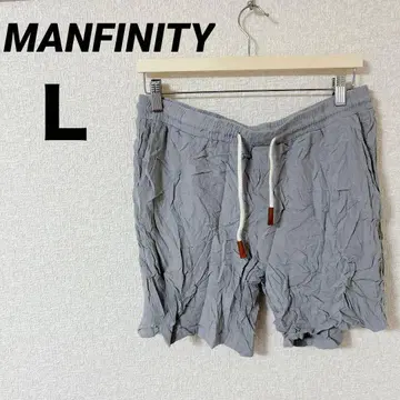 새상품급 MANFINITY [ L ] 그레이 숏팬츠 여성용 남성용
