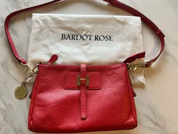 [ BARDOT ROSE ] 빨간색 숄더백 ( 더스트백 포함 )