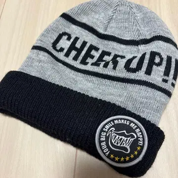 super eight CHEER UP!! 니트 모자 그레이와 블랙