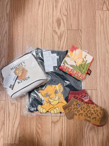 라이온 킹 캐릭터 굿즈 세트