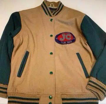 Janzen 스타디움 자켓 베이지/그린