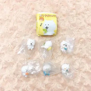 앉아있는 나가노의 곰 전 6종 풀 컴프