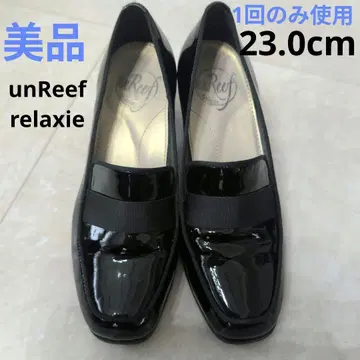새상품급 unReef relaxie 블랙 로퍼