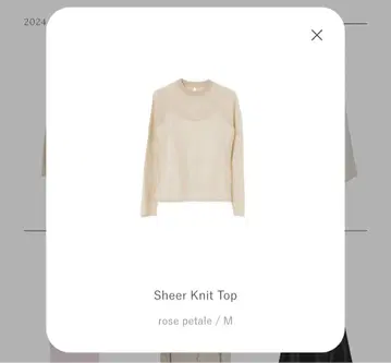 herlipto sheer knit Top