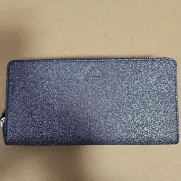 케이트 스페이드 글리터 그레이 장지갑