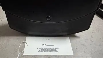 MY__ x tomo nariai 소가죽 숄더백