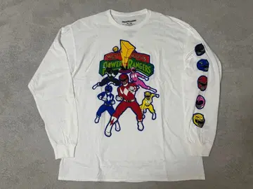 POWER RANGERS 롱티 파워레인저 XL 구제 의류