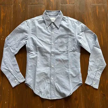 밴드 오브 아웃사이더즈 옥스퍼드 파랑 셔츠