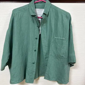 TICCA 그린 반팔 셔츠