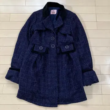 11.5 Ank Rouge 앙크루즈 체스터 코트 퍼플 M