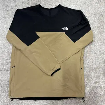THE NORTH FACE 긴팔 T셔츠 M 블랙/베이지