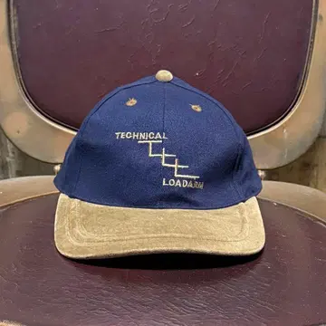 데드스탁 코튼캡 기업계 네이비 브라운 페이크 스웨이드