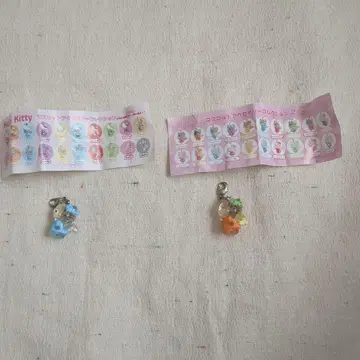 키티 마스코트 액세서리 컬렉션 미사용