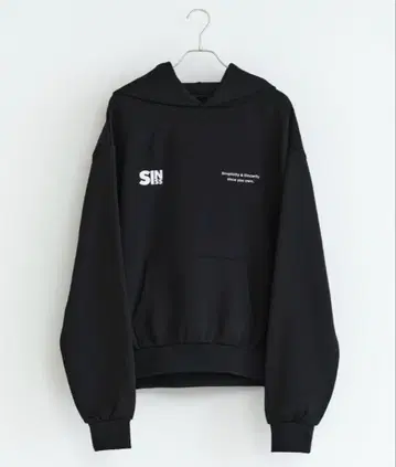 SINSS/오버 사이즈 로고 후디