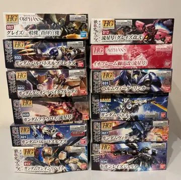 HG 철혈의 오펀스 묶음 판매 건담 프라모델 건담