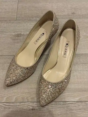 긴자 다이애나 글리터 펌프스 U15204