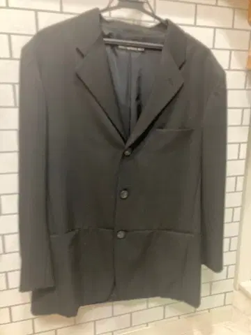 ISSEY MIYAKE 테일러드 자켓 블랙