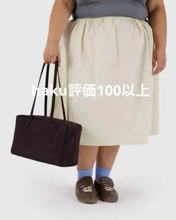 바구 다크 브라운 토트백 M