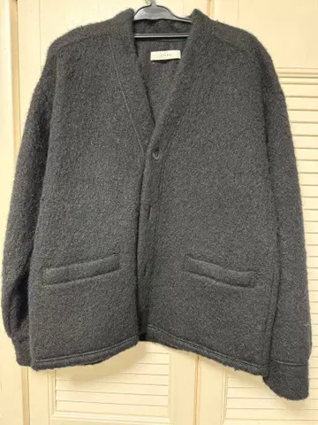 JieDa 지에다 모헤어 가디건 블랙