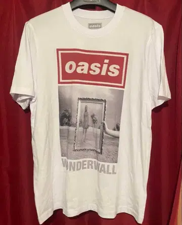 UK 한정판 oasis live '25 Wonderwall 티셔츠 L