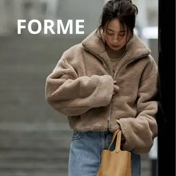 [ FORME ] 히가시하라 아키 에코 퍼 블루종 24A/W