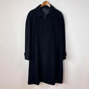 스텐카라 코트 라니피시오 델 카센티노 롱 캐시미어 블랙