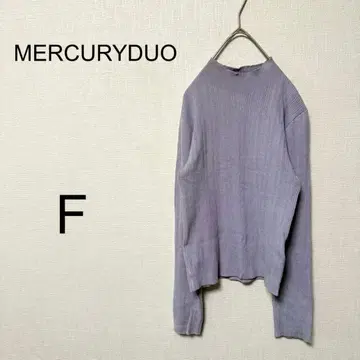 머큐리 듀오 MERCURYDUO 하이넥 스웨터 [ F ] 신축성 있음