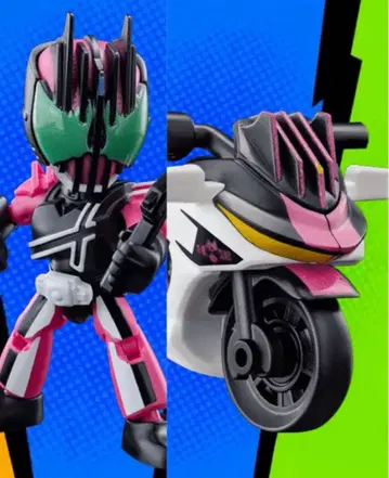 미조립 Blokees 가면라이더 디케이드 격정태 & 머신 디케이더