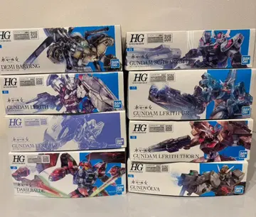 HG 수성의 마녀 8체 묶음 판매 건프라 건담