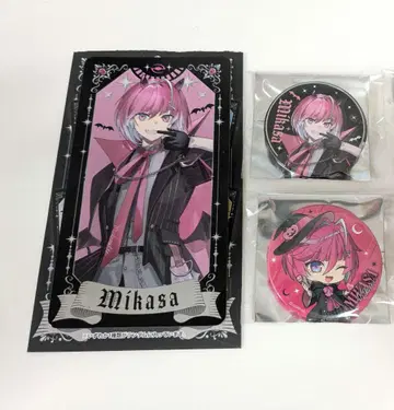 메테오라/미카사 군 3세트/캔뱃지/등신&데포/타로풍 카드