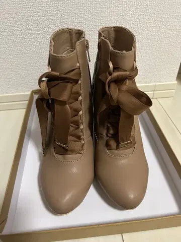 부츠 여성용 브라운 M