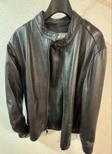 MICHAEL KORS 블랙 가죽 자켓 S