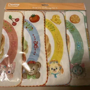 디즈니 더피앤프렌즈 손수건 세트