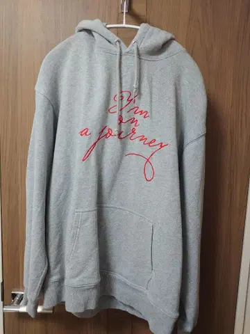 후지이 카제 여행 후드티 XL