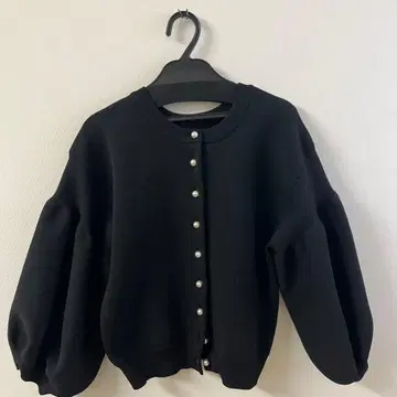 anana 블랙 펄 버튼 가디건