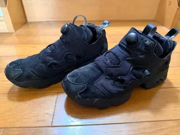 리복 인스타펌프 퓨리 블랙 27.5cm 스웨이드 신발