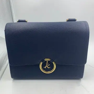 [ s.t155 ] 키타무라 네이비 플랩 핸드백