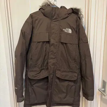 THE NORTH FACE 브라운 다운 자켓