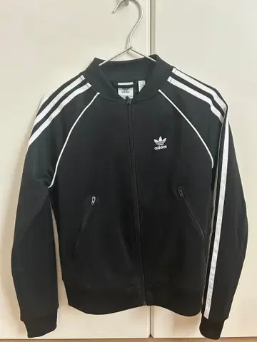 adidas 풀 집업 저지 블랙 adidas Originals