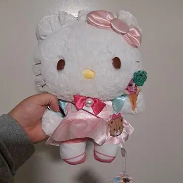 헬로키티 봉제 인형 약 30cm