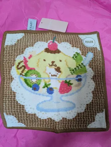 페이러 폼폼푸딩 손수건 A