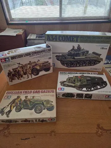 (11월 13일까지) TAMIYA 1/35 영국군 러시아군 세트