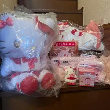 산리오 복권 헬로키티 뽑기 9종 세트 라스트 원상 포함