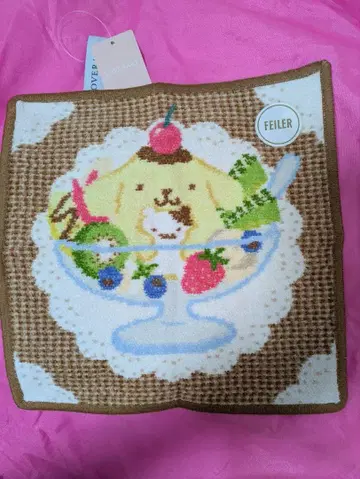 페이러 폼폼푸딩 손수건 B