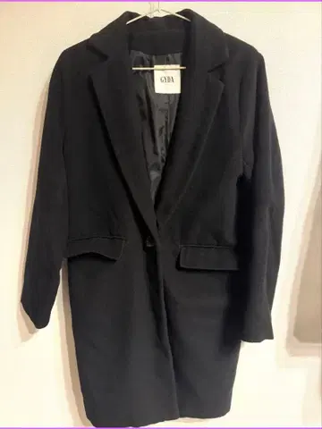 GYDA 블랙 롱 코트 F