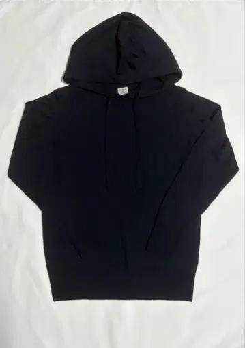 JOHN SMEDLEY 풀오버 후드티 다크 네이비 메리노울