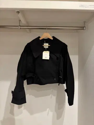 searoomlynn 새상품! 숏 트렌치코트 블랙