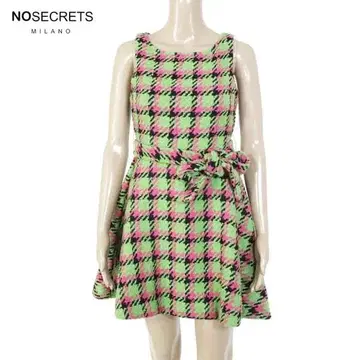 새상품 노시크릿 트위드 원피스 40 EOP1702 S M 사이즈