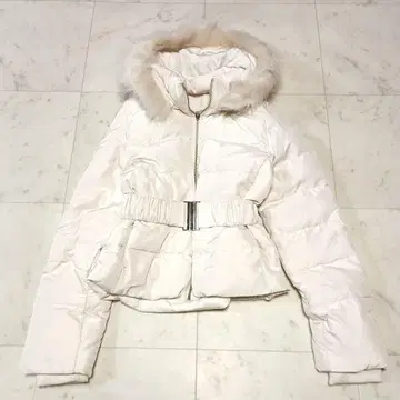 RESEXXY 리젝시 벨트 포함 다운 자켓 F