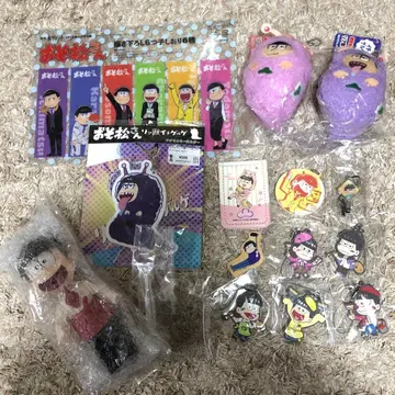 오소마츠 6쌍둥이 묶음 판매 피규어 봉제 인형 키링